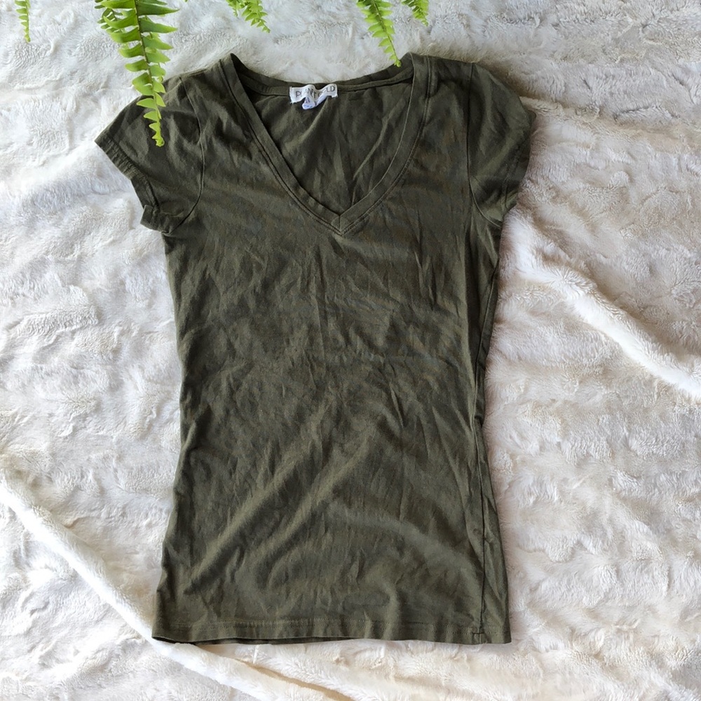 Planet Gold Olive Short Sleeve Tee
